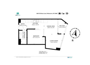 4501/33 Rose Ln, Melbourne, VIC 3000